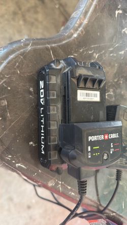 20v lithium battery with charger