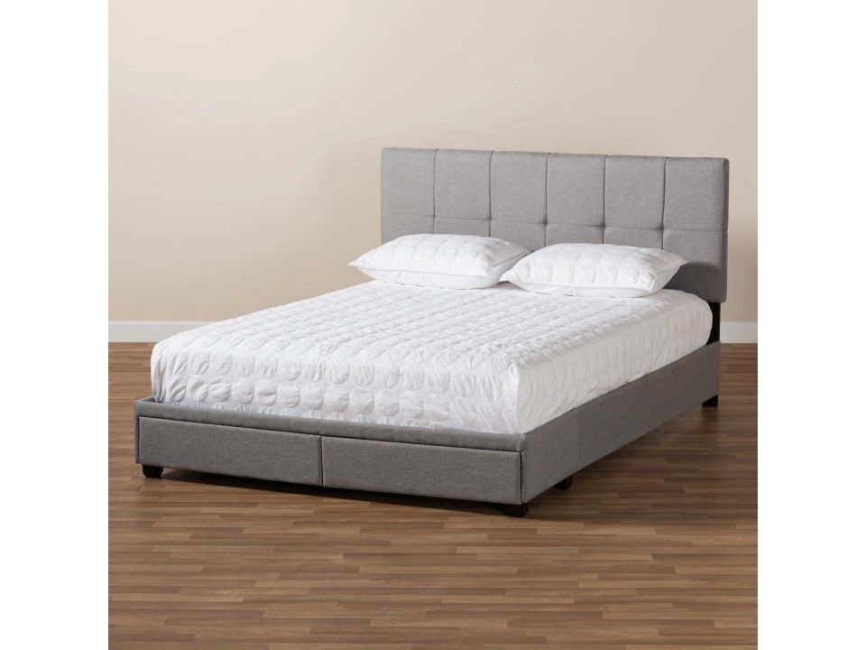 Upholstered 2-Drawer Platform Storage Bed (from ASHLEY)