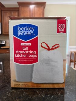 Berkley Jensen 13-Gallon Drawstring Trash Bags