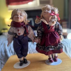 Cathay Collection porcelain dolls,