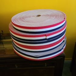 Red White And Blue Ribbons  5 Rolls.