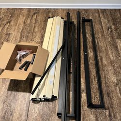 Queen Side Bed Frame and Mattress 