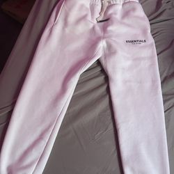 size small white essential pants