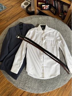 Men’s Wearhouse suit, etc size 14