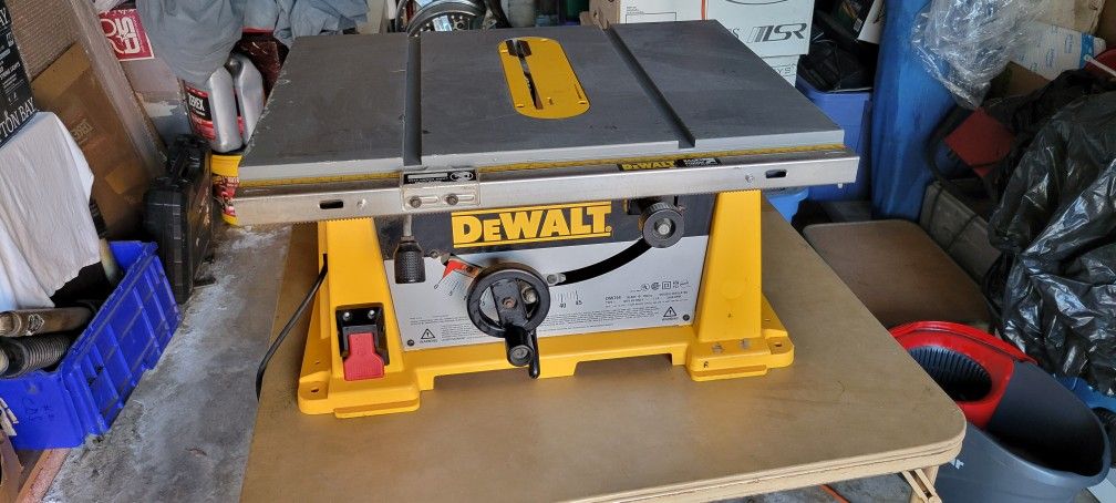  Dewalt Table Saw 10 Inch Blade 