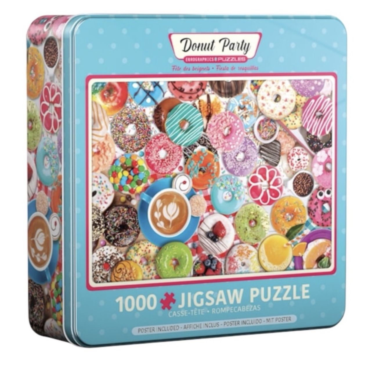 Donut Party 1000 JIGSAW PUZZLE NIB