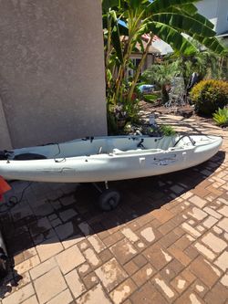 Hobie mirage outback 180 drive + live well and yak box