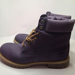 Timberland 6-Inch Premium Boots Purple Size 13
