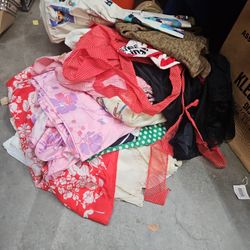 Vintage 60 70 80 90 Mixed Clothes. 50.00 For 2 Loaded Boxes