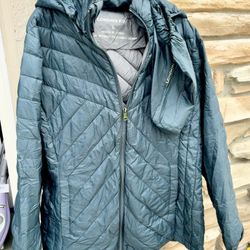 LONDON FOG Women’s Down Jacket-Large