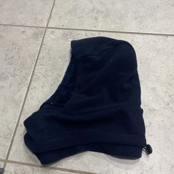 Cold weather face protection in navy blue 