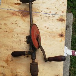 Manual Drill Antique 