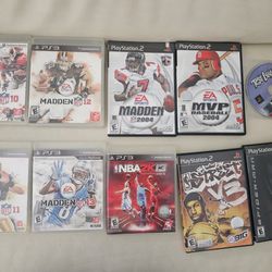 Playstation 2 And 3 Games