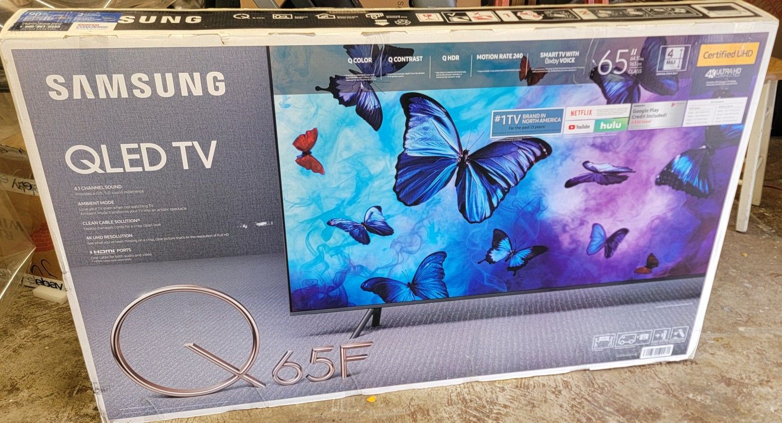 Samsung 65" TV (Cracked Screen)