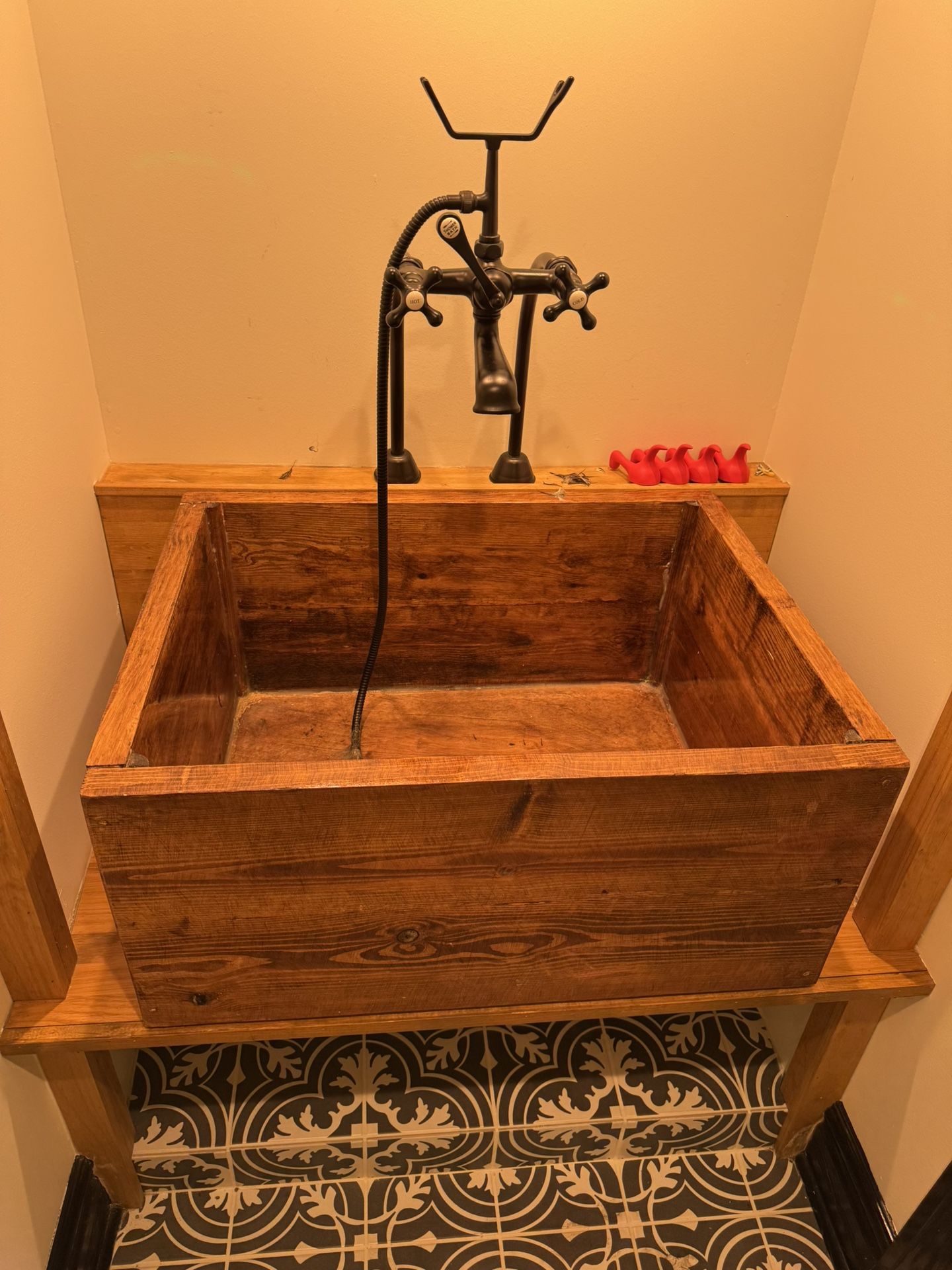 Old Wooden Sink