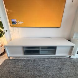 Design TV Stand White
