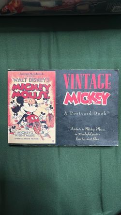 Vintage Mickey Mouse postcards