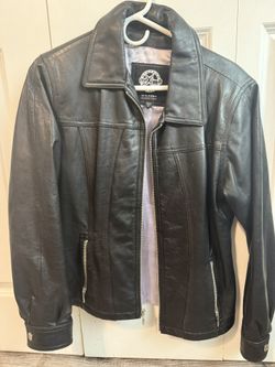 Vintage Maxima Wilsons black leather jacket