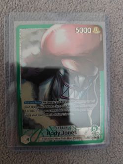 Hody Jones Leader Card One Piece TCG OP06-020