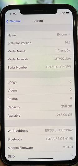 iPhone XS 256 GB Unlocked for Sale in Belmont, CA - OfferUp