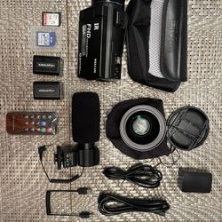 Digital Video Camera and Tripod