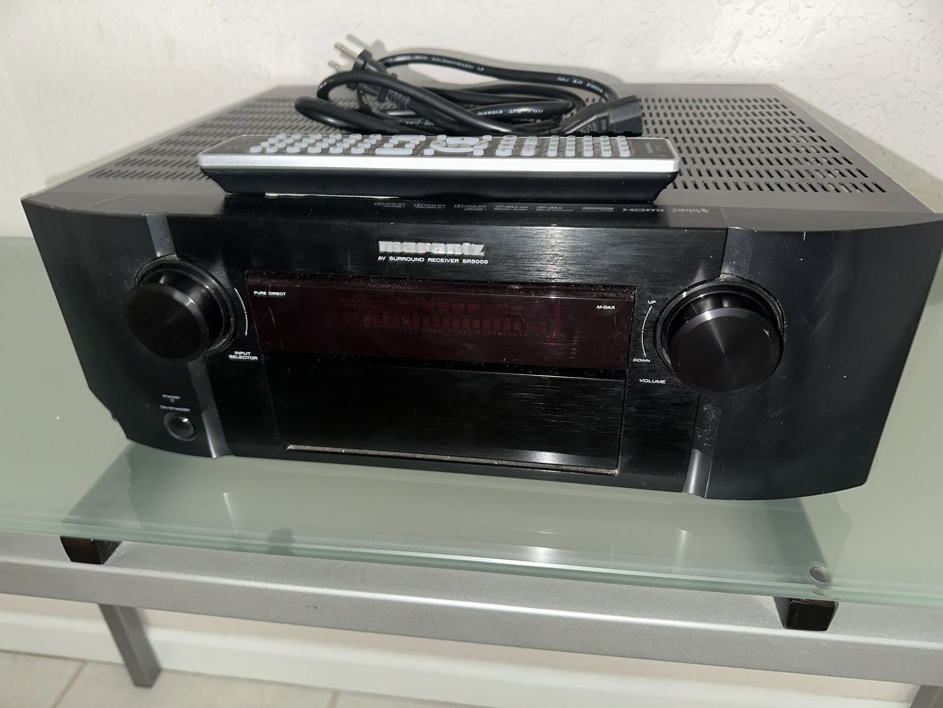 Marantz SR5005 7.2 Receiver 100Watts/ch + remote