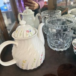 Tea Pot and ice pail