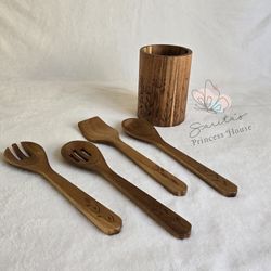 Princess House|| utensilios de madera.