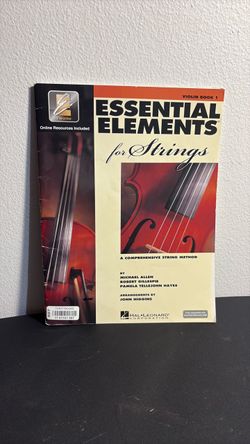 Essential Elements for Strings Violin Book 1