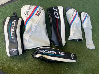 Golf Head Cover lot Taylormade M4 & Callaway , Titleist (6)