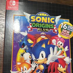Sonic Origins Plus+ Nintendo Switch with Artbook