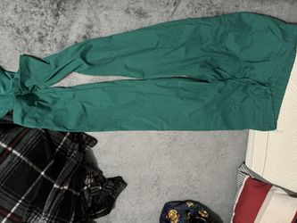Green pants scrubs