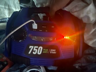 Dem tek 750 amp portable jump starter