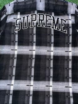 Supreme Flannel Hoodie