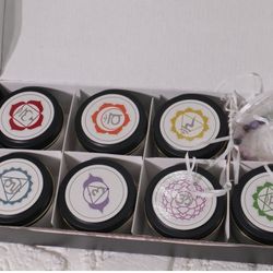 Amazing Chakra Scented Candle Gift Box