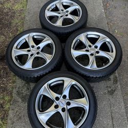 wheel set 235/40r17-940 m•s bolts 5/108 original Germania there are pressure sensors