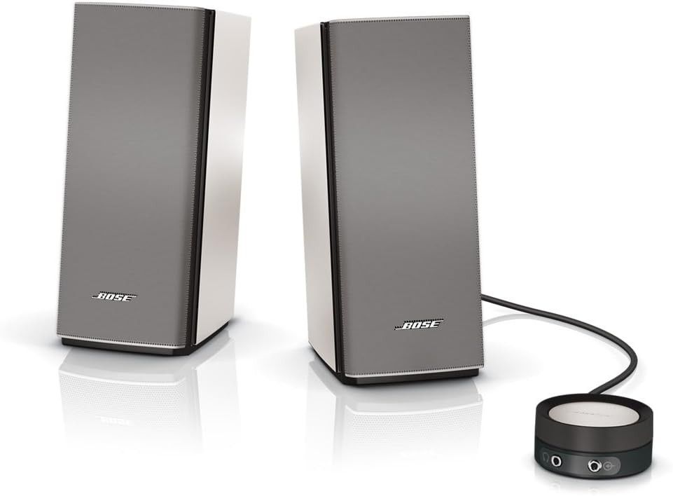 Bose Companion 20 multimedia speaker system PC speaker NEW "$299 OR BEST OFFER" 8.9 cm (W) x 21.9 

