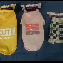 Brand New Super Cute Dog/Puppy Hoodies! $10