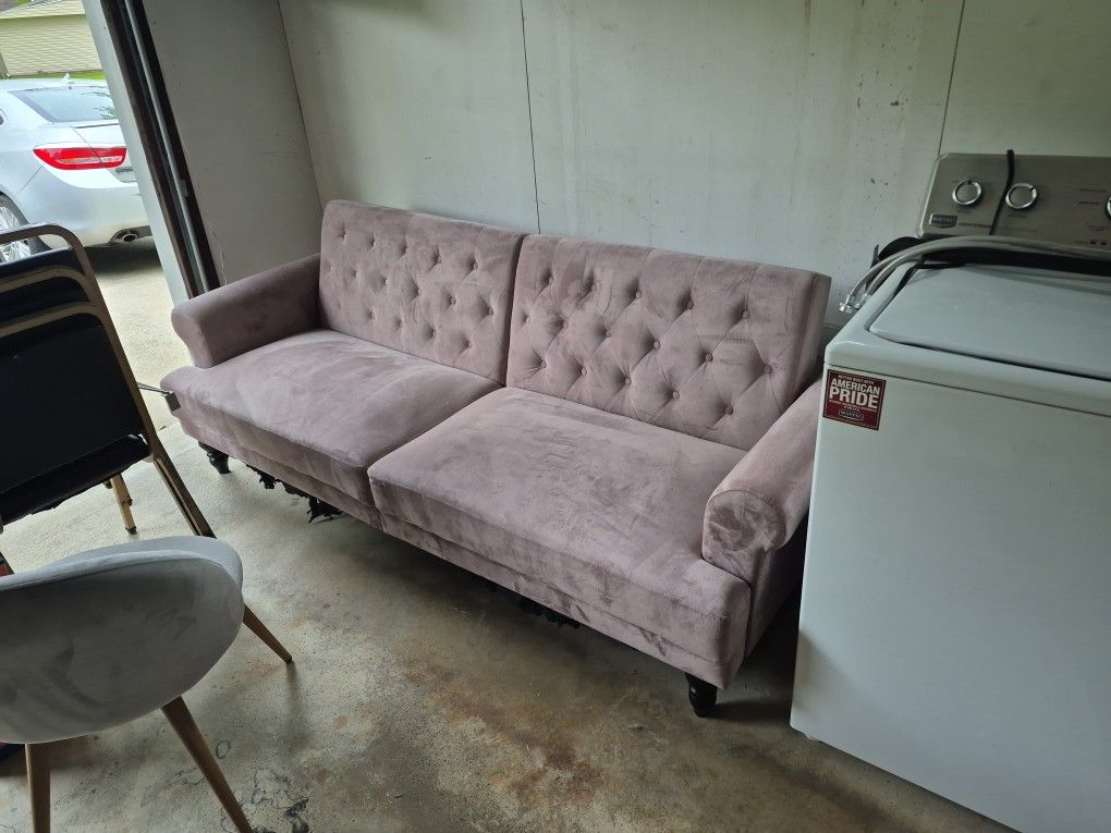 Paris Hilton Pink Futon