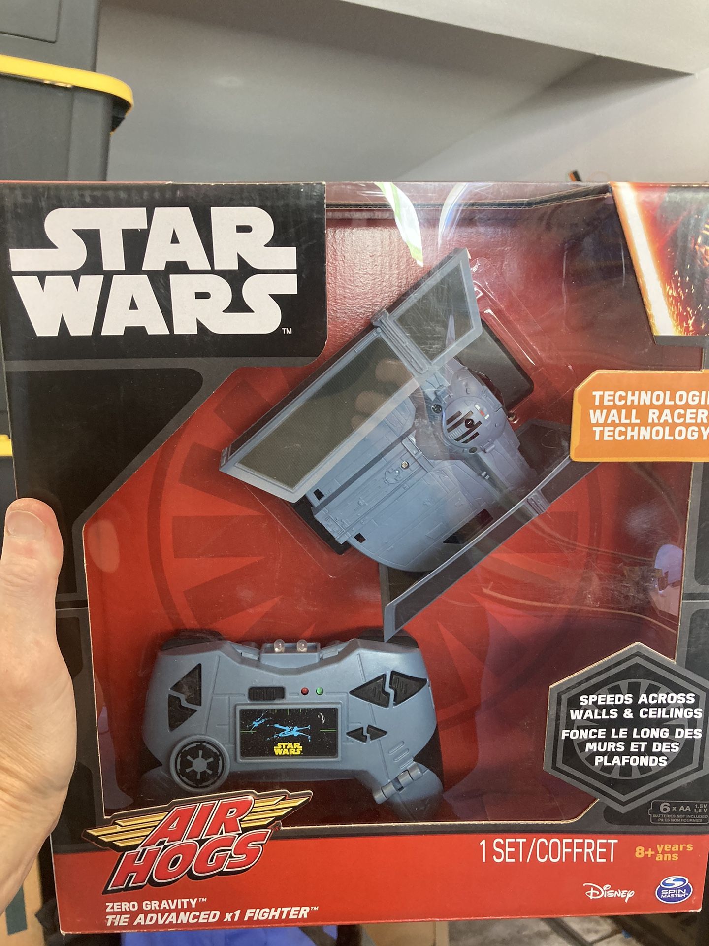 Air hogs sales tie fighter
