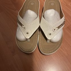 White Sandals