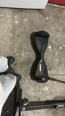 Hover board with seat broken
