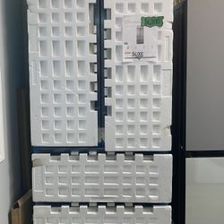 Liebherr CS2082 36 Inch, 19.5 Cu. Ft. Freestanding Counter Depth 4 Door French Door Refrigerator