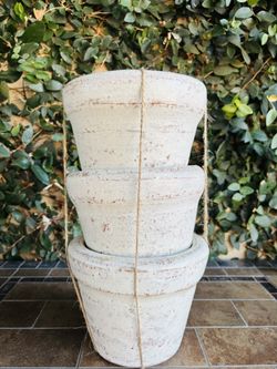 Set of 3 Vase Pot Planters 