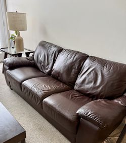 Natuczzi Leather Couch