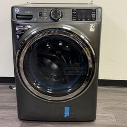 GE Front Load Washer in Carbon Graphite