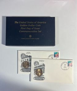 Sacajawea Dollar 1st Day Commemorative Set