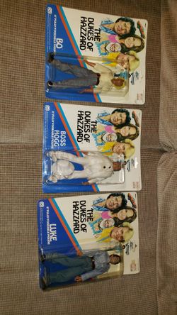 Mego Toys Dukes Of Hazzard 8" Poseable Figure Set