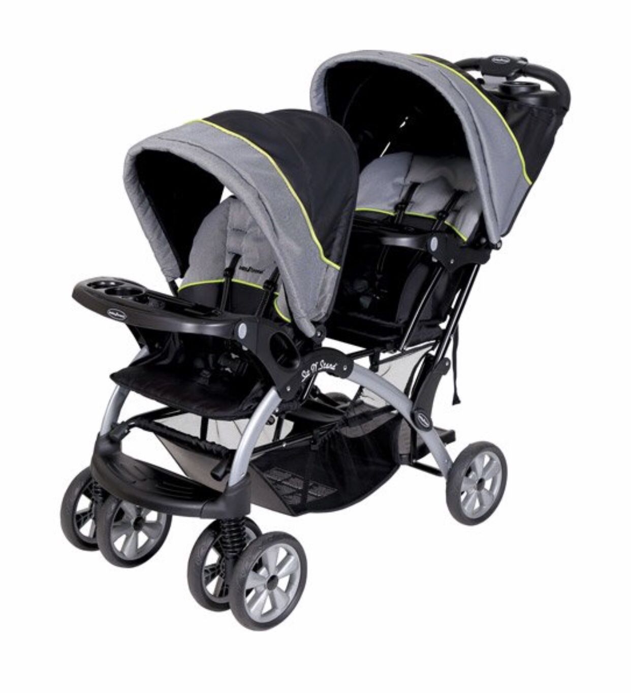 Baby Trend Sit n Stand Double Stroller Pistachio