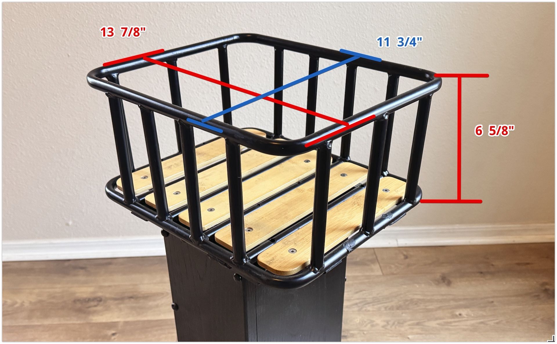 E-bike/Bicycle Rear Cargo Basket Used